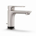 Stainless steel bathroom sink faucet with single handle design 20 x 10 x 15cm